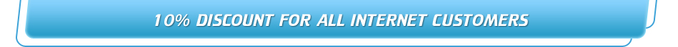 10% off for all internet customers